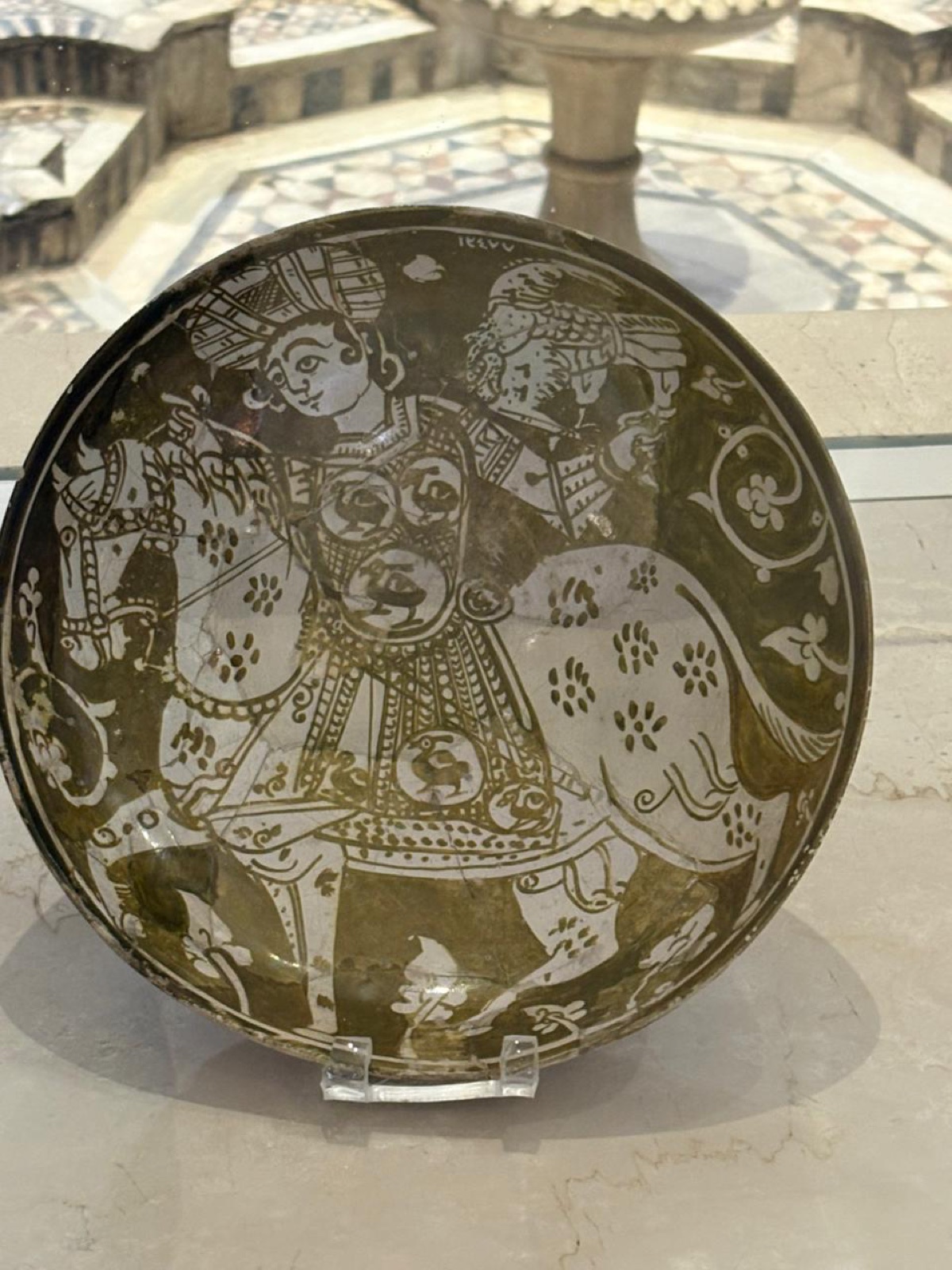 Decorated object in the Museum of Islamic Art in Cairo